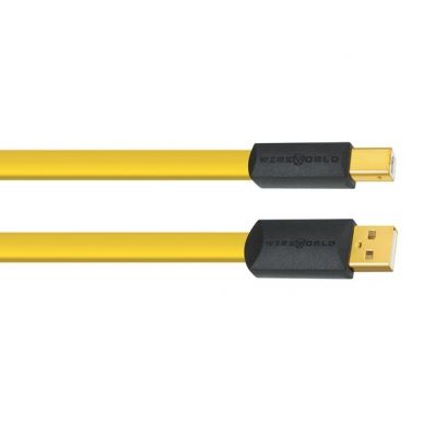 WireWorld Chroma 8 USB 2.0 A-B Flat Cable 0.6m