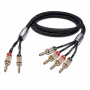 Готовый акустический кабель Oehlbach STATE OF THE ART XXL Fusion Two Cable Set, 2x3,0m, bi-wiring w.
