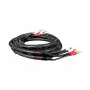 Акустический кабель DH Labs T-14 speaker cable single wire(2x2), spade 2,5m
