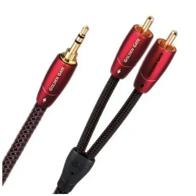 Межблочный аналоговый кабель AudioQuest Golden Gate 3.5M-2RCA 12.0m