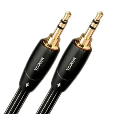 Кабель межблочный Jack 3,5 AudioQuest Tower 3.5M-3.5M 1.5m