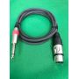 Кабель микрофонный Prospecta XLR female /J6, 3 Mono 1m