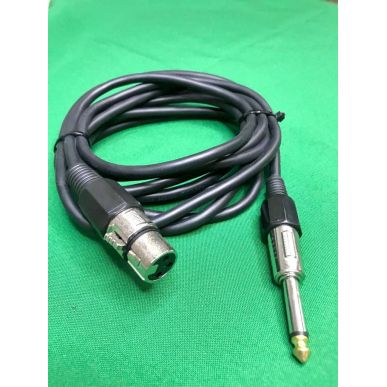 Кабель микрофонный Dayton XLR f/J6,3 Mono 1.5m