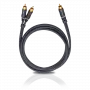 Сабвуферный кабель Oehlbach BOOOM! Y-adapter cable, anthracite 3.0m