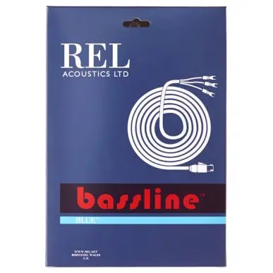 Сабвуферный кабель REL Bassline Blue 3.0m