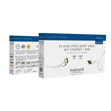 Кабель HDMI Inakustik Premium mini XS HDMI 1.5m