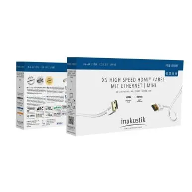 Кабель HDMI Inakustik Premium HDMI Mini, 0.75 m