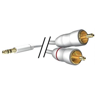 Межблочный аудио кабель Inakustik Star MP3 Audio Cable 3.5 Phone <> 2RCA 7.5m 00310007