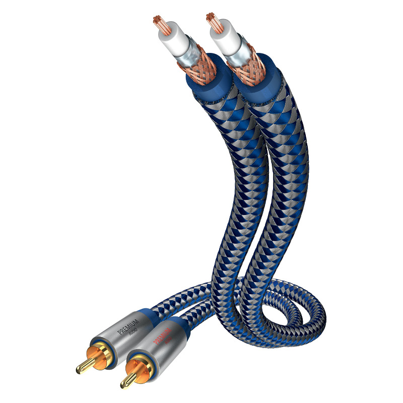 Межблочный кабель RCA Inakustik Premium Audio Cable RCA 0.75m #00404007