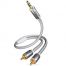 Межблочный аудио кабель Inakustik Premium MP3 3.5 мм <> 2RCA 5.0m 00410005
