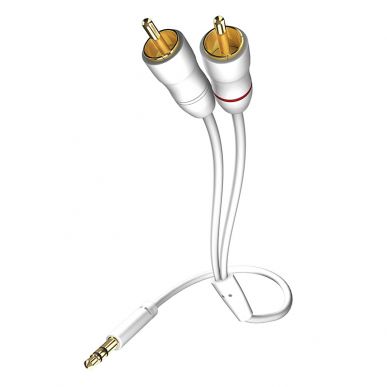 Межблочный аудио кабель Inakustik Star MP3 Audio Cable 3.5 Phone <> 2RCA 3.0m 00310003