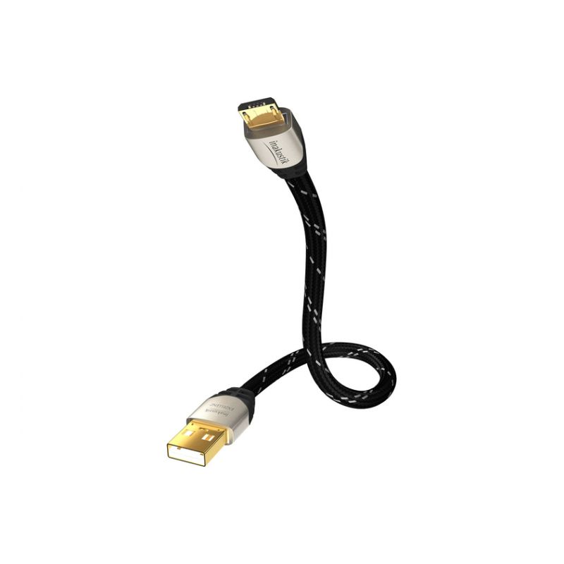 Кабель Micro USB Inakustik 006701015 Exzellenz High Speed USB 2.0 1.5m