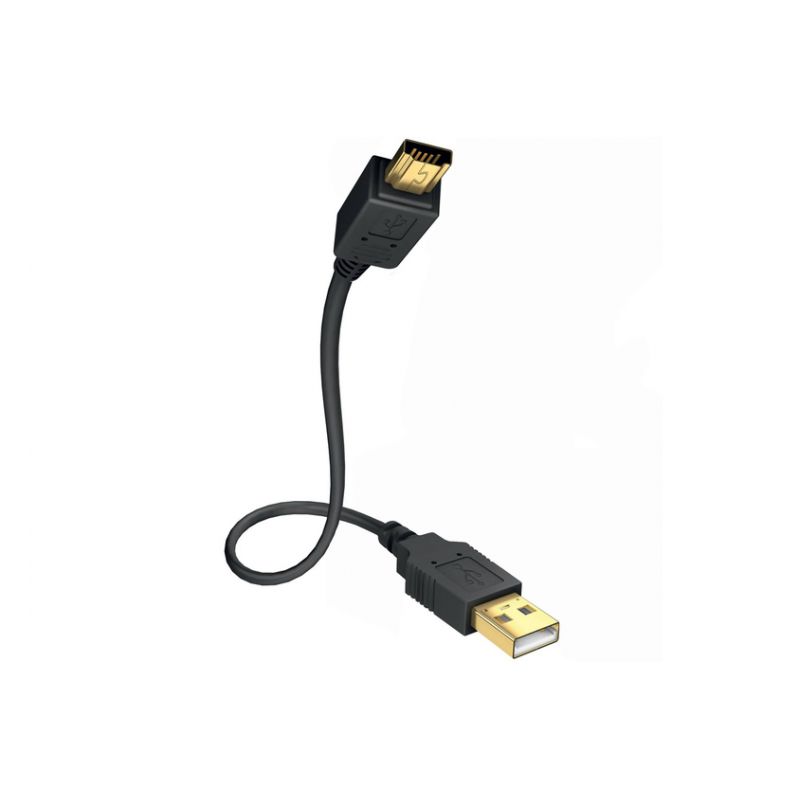Кабель Micro USB Inakustik 01070045 Premium High Speed USB 2.0 5.0m