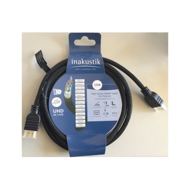 Кабель HDMI Inakustik Blue Line HDMI 1.5m