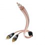 Сабвуферный кабель Inakustik Star Audio Cable Y-Sub RCA-2RCA 3.0m 0030823