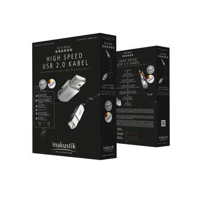Кабель USB Inakustik 007170015 Referenz High Speed USB 2.0 1.5m