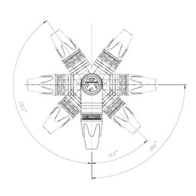 Разъем XLR (Папа) Neutrik NC3MRX