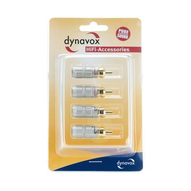 Разъем DYNAVOX - RCA SET (207656) RED/BLACK