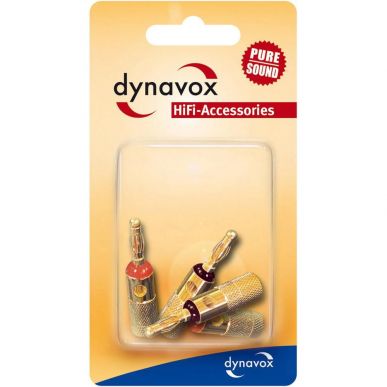 Разъем акустический DYNAVOX - BANANA SET RED/BLACK (205095)