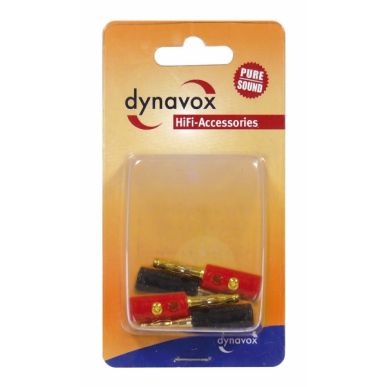 Разъем акустический DYNAVOX - BANANA SET RED/BLACK (206858)