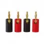 Разъем акустический DYNAVOX - BANANA SET RED/BLACK (203330)