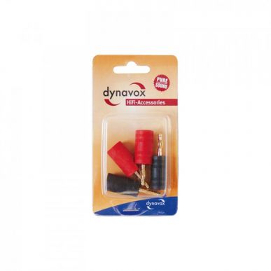 Разъем акустический DYNAVOX - BANANA SET RED/BLACK (203330)