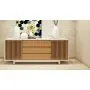 BDI Vertica 8558 Satin White&White Oak
