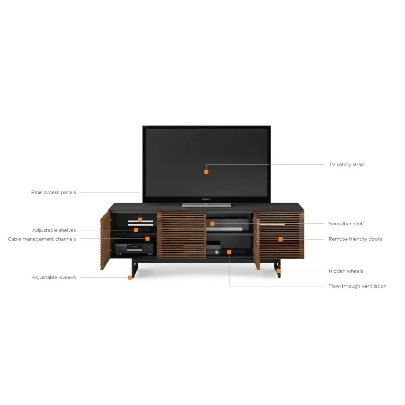 Mecor mid top century tv stand