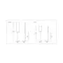 Стойки для акустики KEF T SERIES FLOOR STAND SILVER (пара)