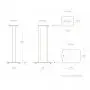 Стойки для акустики KEF Performance Speaker Stand White
