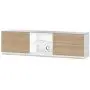 Тумба для ТВ Sonorous LB 1181 GWHT OAK