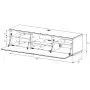 Тумба для ТВ Sonorous ST 160F BLK CWN BS
