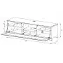 Тумба для ТВ Sonorous ST 160I WHT WHT BW